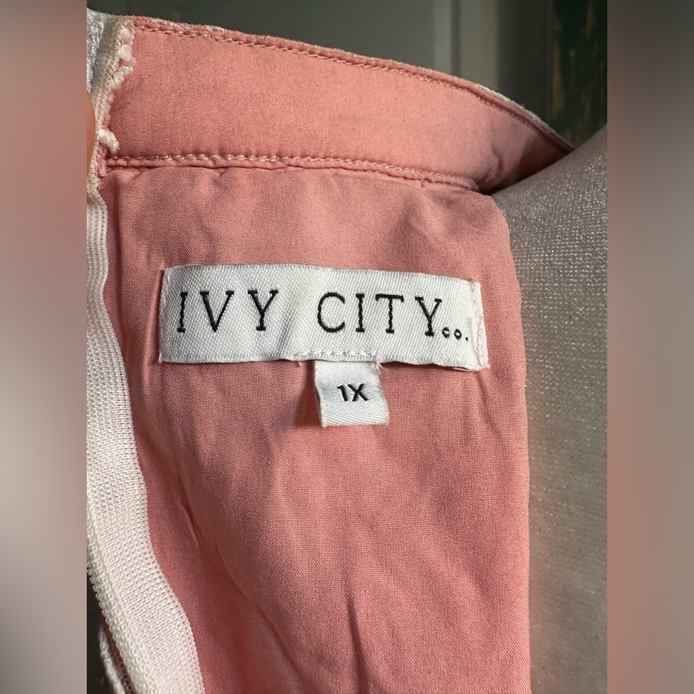 Ivy City Co | Dresses | Sicily Dress With Flutter Sleeves In Pink size 1x - Picture 15 of 17